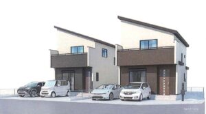 【生駒市真弓2丁目　新築一戸建て　限定2区画！】外観写真