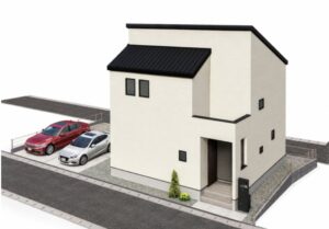 【田原本町小室1期　新築一戸建て　限定2区画！】外観写真