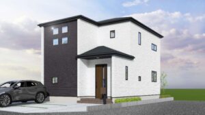 【上牧町松里園2期　新築一戸建て　限定1区画！】外観写真